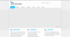 Desktop Screenshot of gspolymers.com